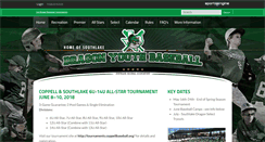 Desktop Screenshot of dragonyouthbaseball.org